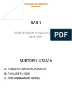 BAB 1 Penyelesaian Masalah Secara Inventif