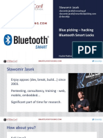 HITB AMS 2017 Blue Picking - Hacking Bluetooth Smart Locks PDF