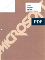 Macro Assembler 1981 Microsoft 8086 Utility Software Package