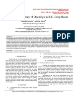Experimental Study of Openings in R.C. Deep Beam: Email