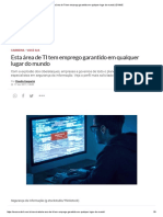 Esta Área de TI Tem Emprego Garantido Em Qualquer Lugar Do Mundo _ EXAME