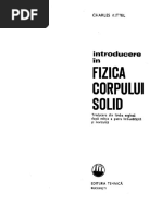 Introducere în fizica corpului solid-Charles Kittel