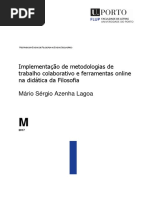 Implementação de metodologias de trabalho colaborativo e ferramentas online na didática da Filosofia