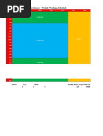 Freelancer - Weekly Working Schedule: Mon Tue Wed THR Fri Sat Sun