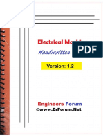 Electrical Machine Gate Handwritten Notes Made Easy