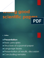 Writing Good Scientific Papers V2