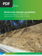 Shotcrete Design Guidelines