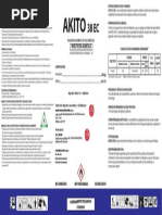 Ficha Técnica de Furadan 350L | PDF | Ciencia y matemáticas