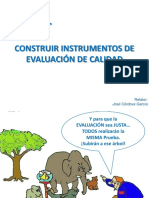 Construir Instrumentos de Evaluación de Calidad