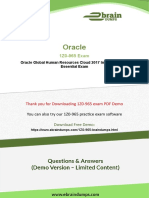 Oracle: 1Z0-965 Exam