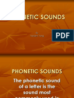 Phonetic Sounds: by Norzaini Yang