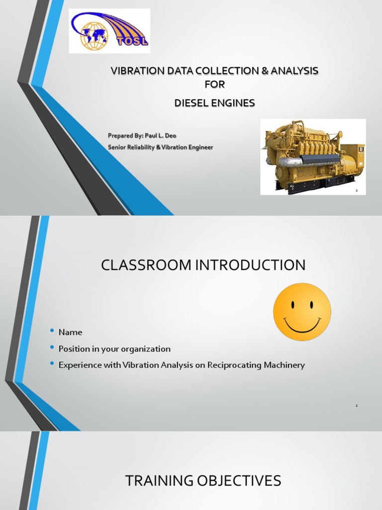 Vibration Analysis For Diesel Engines | PDF | Bearing (Mechanical