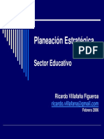Planeacion Estrategica Educativa PDF