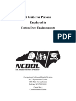 Cotton Dust Environments PDF