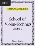 Schradieck School of Violin Technics - Book 1 | PDF | Art