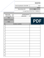 FORM-SIG-012 Registro de Asistencia