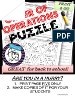 OrderofOperationsTriangleMatchingPuzzle PDF