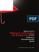 Diálogos Culturales de Invierno 2012. Fmln