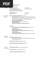 emily wentz resume professional academic