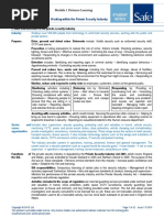 1 Module 1 Working Within The Private Security Industry Student