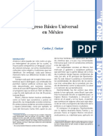 Ingreso Básico Universal en México (Bien Común 273)