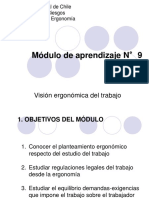 Modulo 9 Visión Ergonómica Del Trabajo