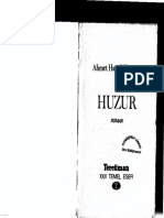 Ahmet Hamdi Tanpınar - Huzur PDF