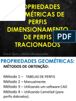 Aula 4 Propriedades Geométricas Dos Perfis Dimensionamento À Tração 2 PDF