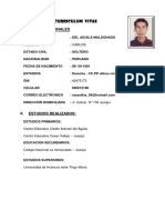 Curriculum Vitae - Carlos 1 2