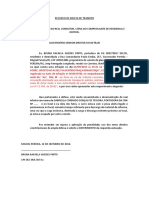 Recurso de multa de trânsito por infração cometida por terceiro