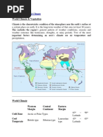 Hot Wet Equatorial Climate