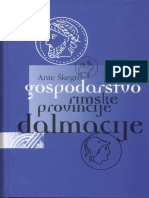 Gospodarstvo Rimske Provincije Dalmacije PDF