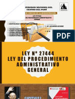 Ley 27444 Ley Del Procedimiento Administrativo