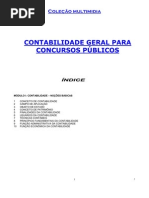 CONTABILIDADE GERAL PARA CONCURSOS PÚBLICOS