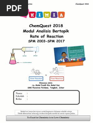 Skema Jawapan Modul Ulangkaji Form 4 Pdf Mole Unit Ion