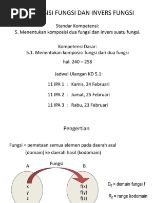 Komposisi Fungsi