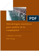 Coronado, Gabriela & Hodge, Bob (2017) - Metodologías Semióticas Para Análisis de La Complejidad