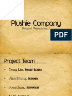Plushie Company - PPT Slides