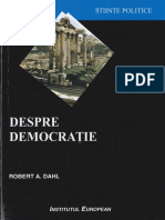 Robert A. Dahl - Despre Democratie