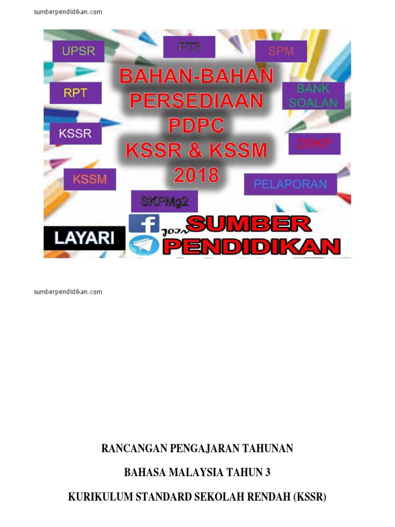 Sk Rpt Bahasa Malaysia Tahun 3 2018 1