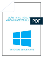 Quản Trị Hệ Thống Mạng Windows Server 2012 Phần 1