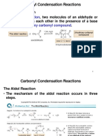 Carbonyl Condensation Aldol Reactions