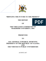 The Report of The Visitation Committee On Makererere University 2016