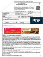 Irctcs E Ticketing Service Electronic Reservation Slip (Personal User)