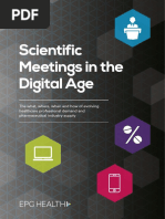 Scientific Meetings in the Digital Age Report