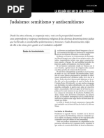 Judaísmo- semitismo y antisemitismo