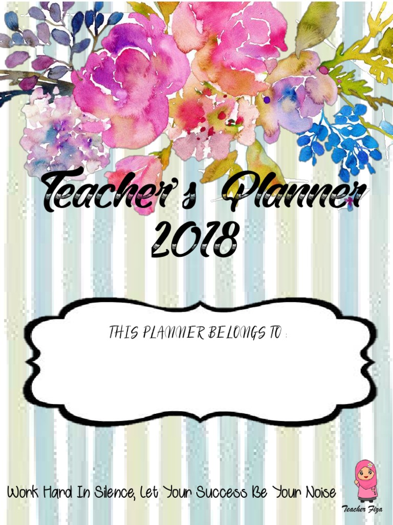 2018 School Planner and Resources | PDF