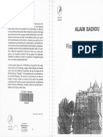 BADIOU - Filosofia Del Presente (Texto Completo)