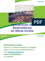 Aplicaciones de Geosinteticos en Obras Civiles 2016 Carreteras