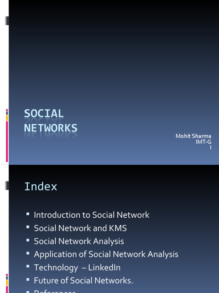 Understanding Social Network Analysis | PDF | Social Network | Linked In